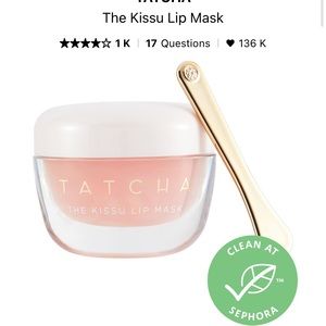 New Tatcha The Kissu Lip Mask 5g/0.1 oz